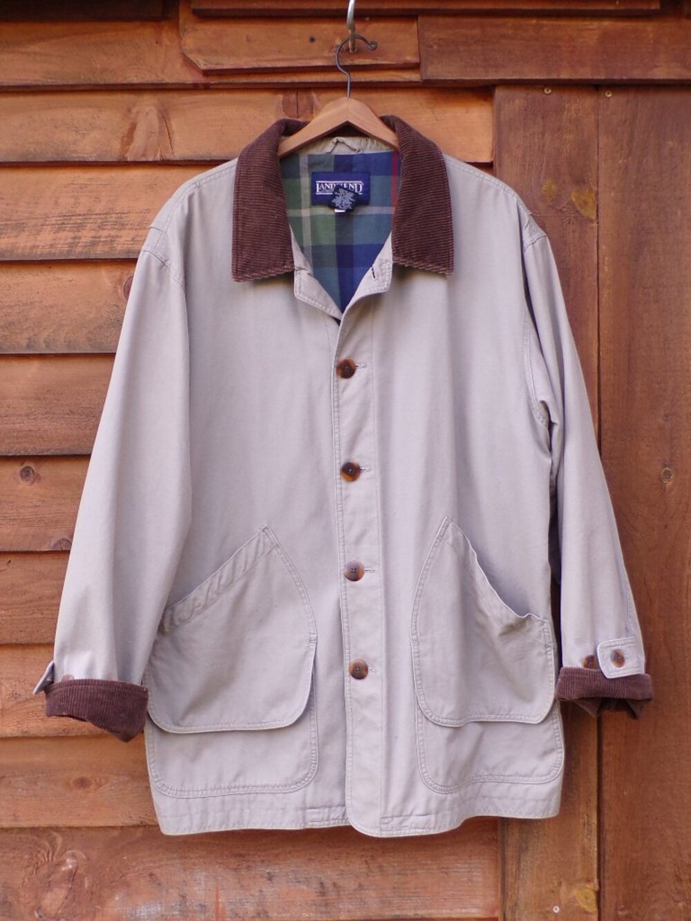 Land's End Men's Chore Barn Coat Size L 42-44